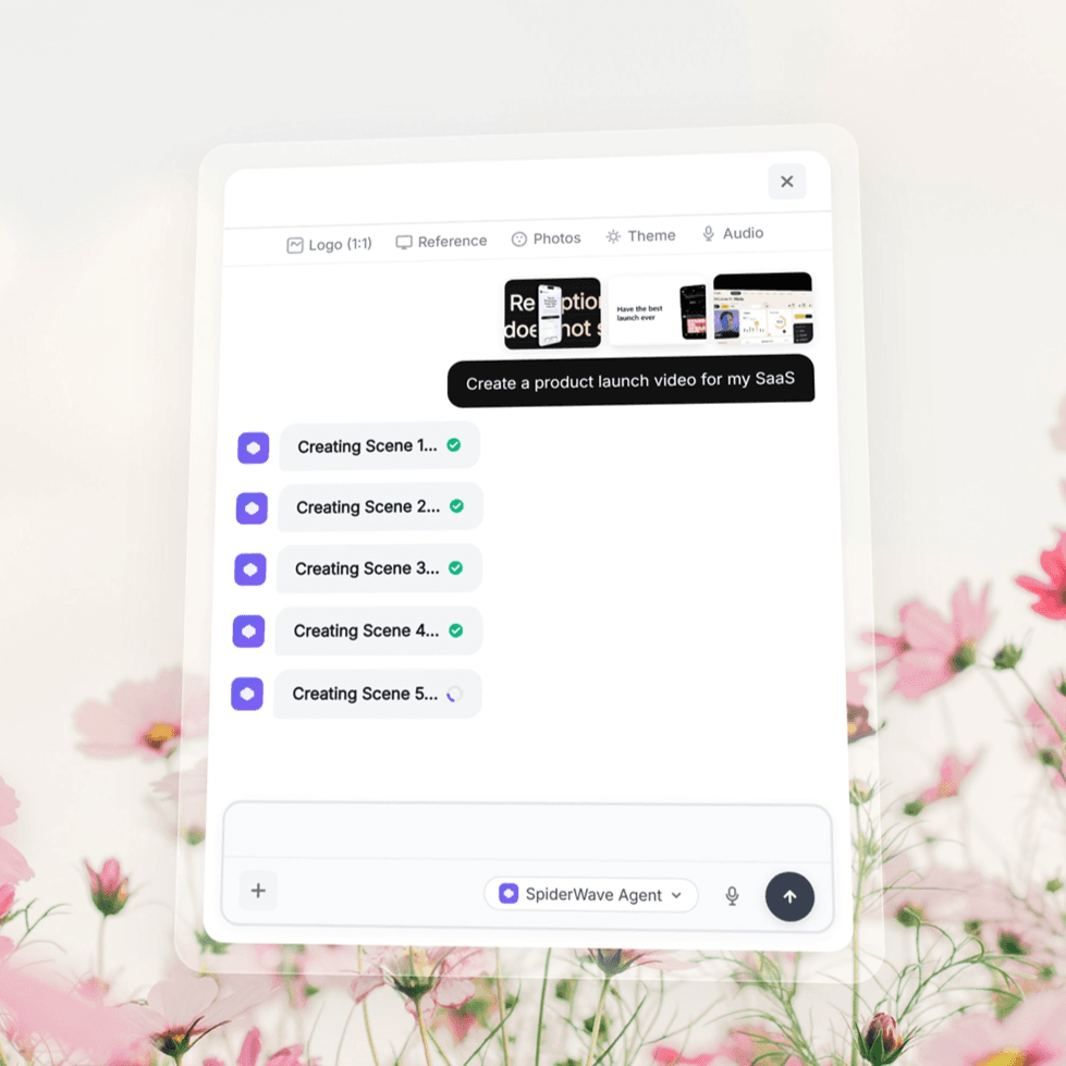 AI-generated launch video from prompt